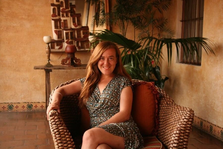 Eva Vázquez, psicóloga feminista en su consulta