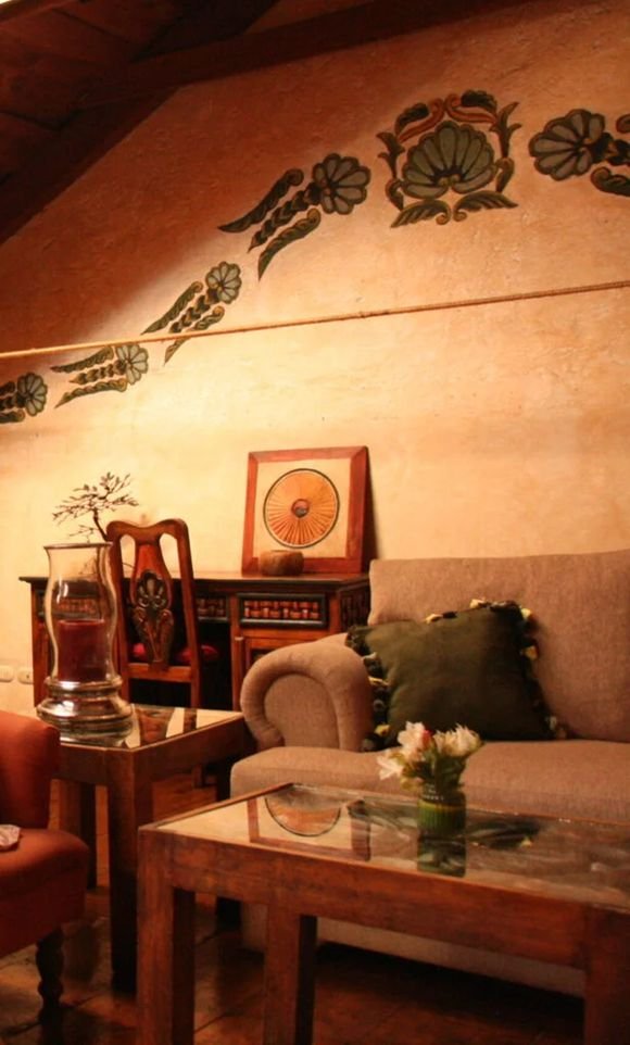 Sala de espera del consultorio de Eva Vázquez, psicóloga feminista